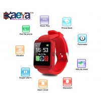 OkaeYa- U8 Smart Watch with Camera, Touch Screen, Multi Language (Colour May Vary)